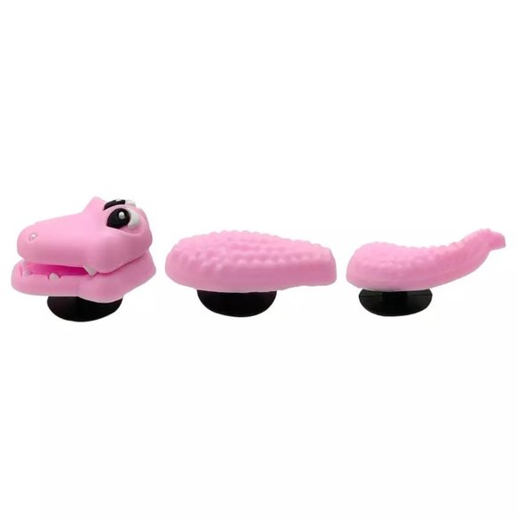 CROCS Accessories - 3D Pink Alligator Croc Charm